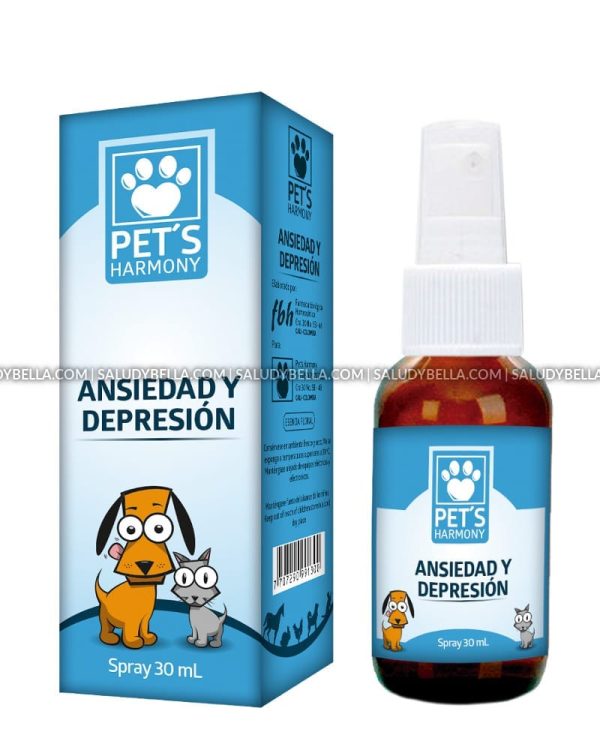 Harmony Floral Essence Anxiety & Depression Pets | Esencia Floral Mascota Ansiedad y Depresión