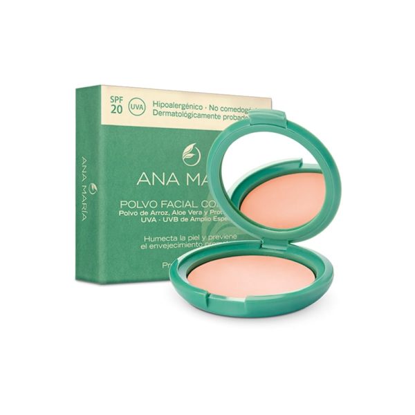 Natural Polvo Facial Compacto Ana Maria