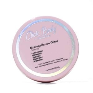 Mantequilla Con Glitter Click Body 8.4oz - 250ml