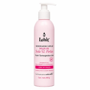 Moldeador Capilar Hilos de Seda y Perlas Lehit 10oz - 300ml