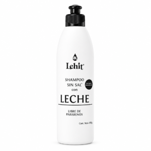 Shampoo sin Sal con Leche Lehit 10oz - 300ml