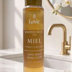 Shampoo Miel & Provitamina B5 Lehit 16.9oz - 500ml